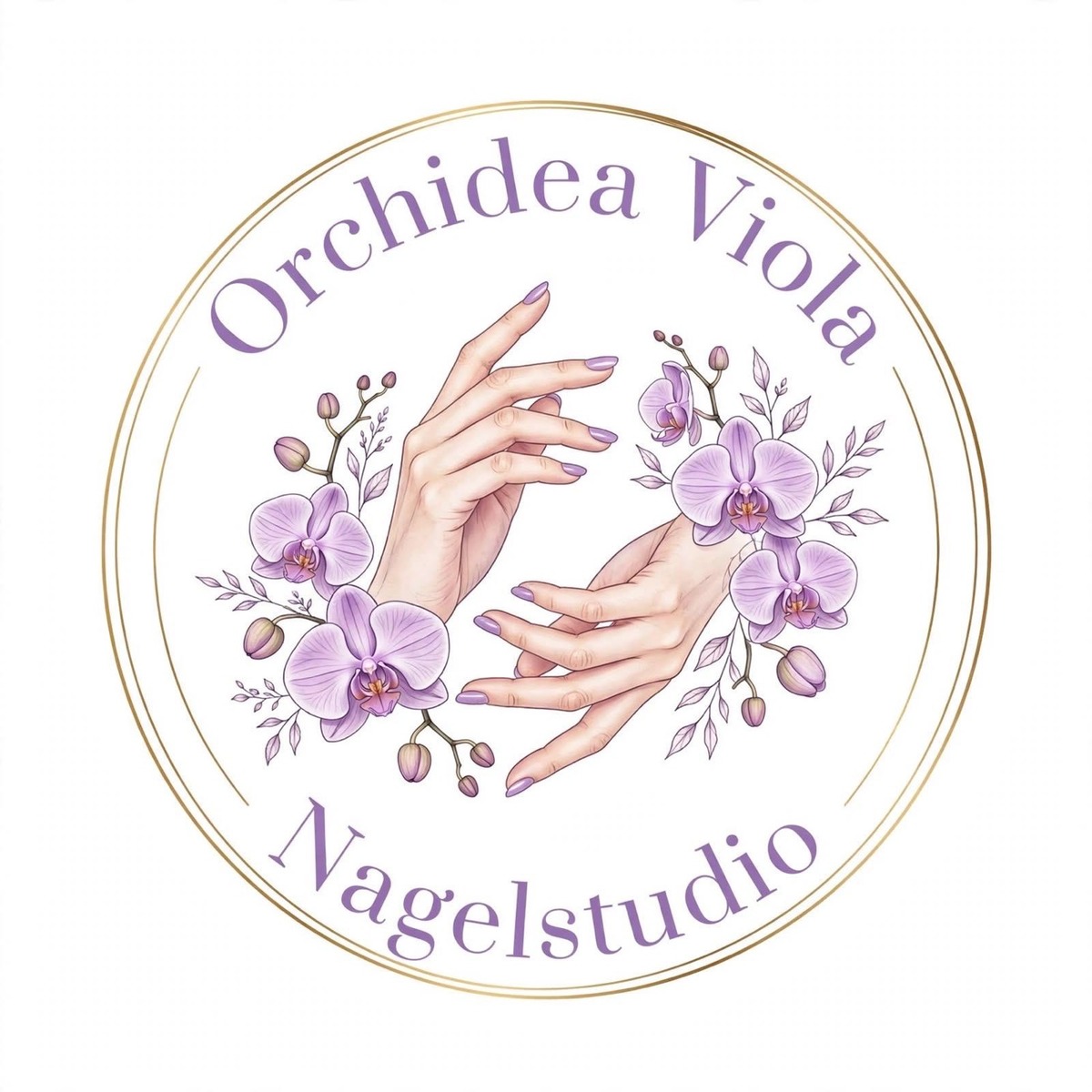 Logo Orchidea Viola Homestudio